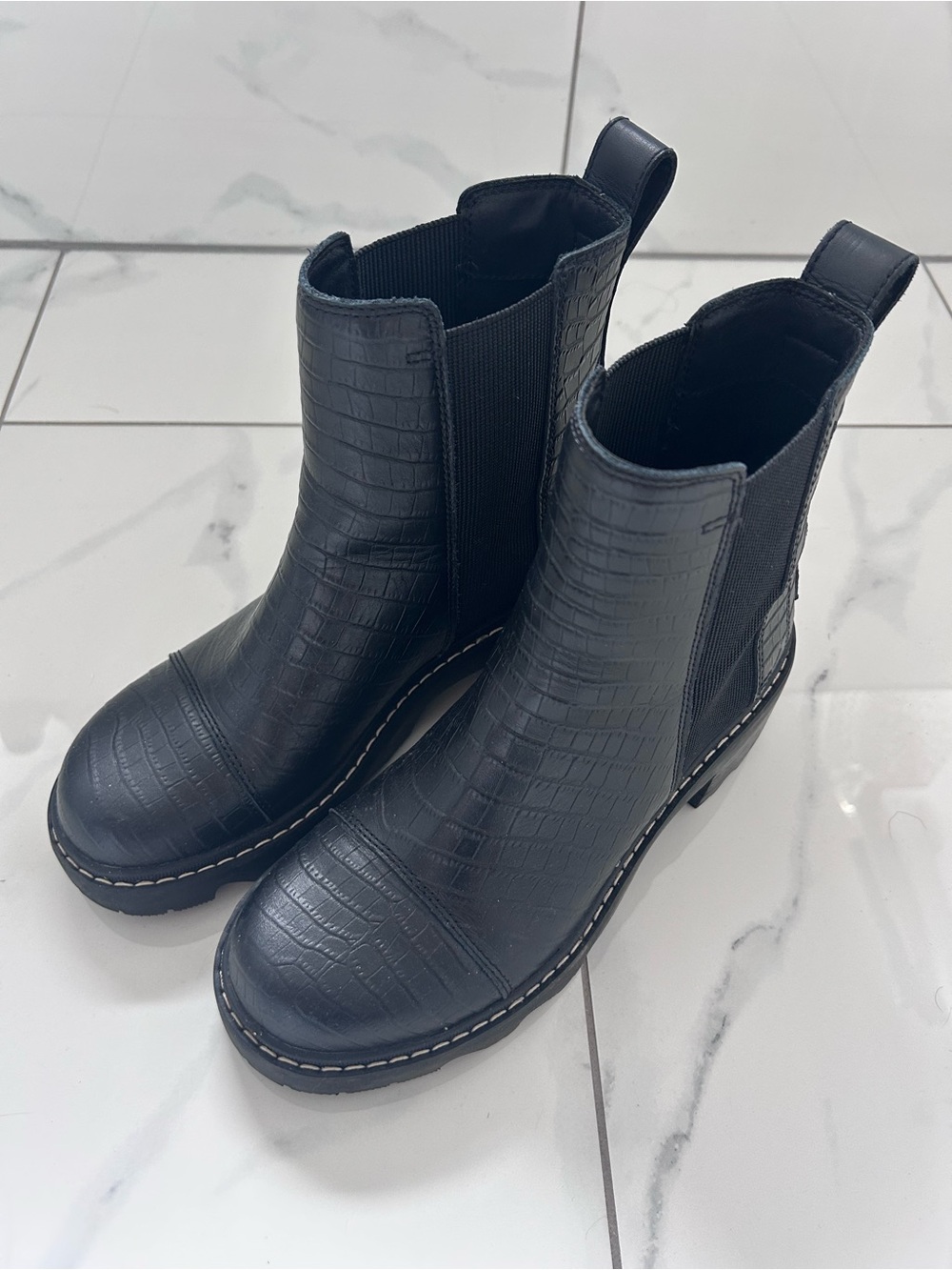 Sorel waterproof leather boots